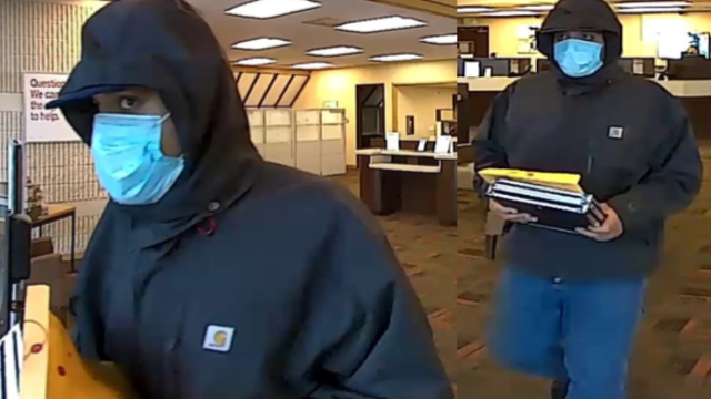 Crime Stoppers of Puget Sound, robbery of the Milton, WA KeyBank